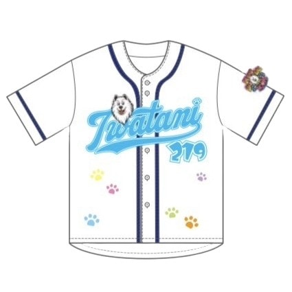 岩谷麻優 #219 マリーゴールド ベースボールシャツ (S/M) | Tシャツ