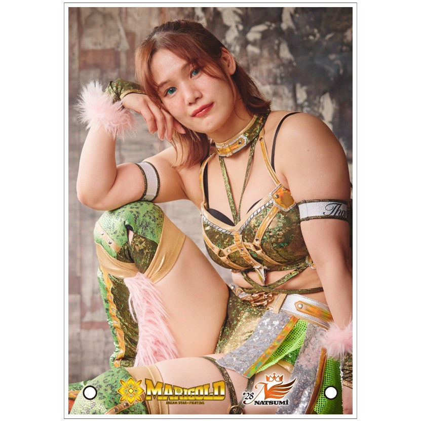 翔月なつみ #28 マリーゴールド アクリルパネル A5サイズ 直筆サイン