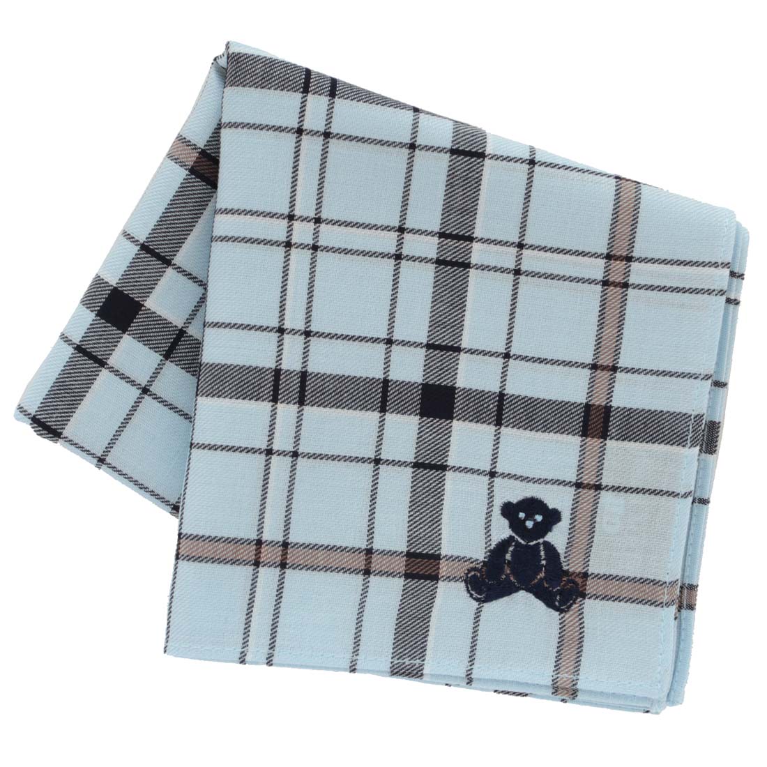 グレート・ブリティッシュ・テディベア メンズ ハンカチ テディベア