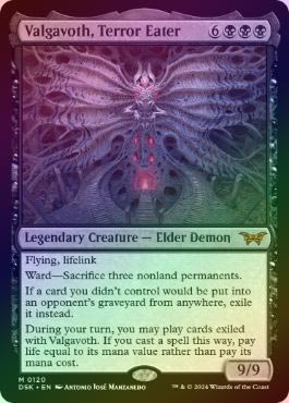 FOIL】【英】恐怖を喰うもの、ヴァルガヴォス/Valgavoth, Terror Eater