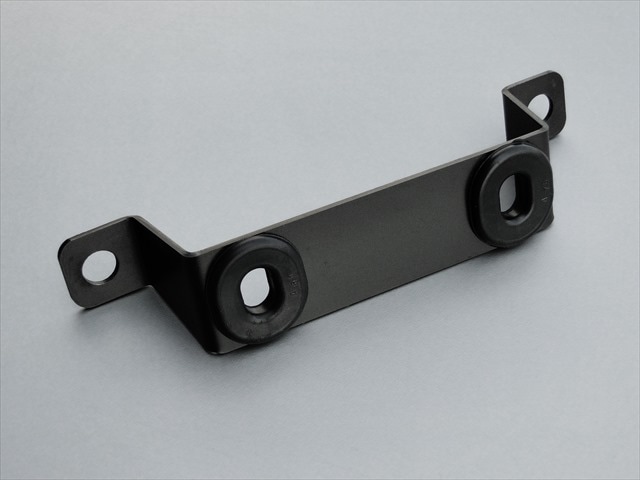 CB400F/CB350F/HAWK フロントメッキエンブレム用取付ステイ(単品