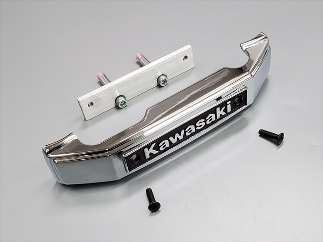 Z400FX メッキフロントエンブレム(取付ステイ付き) | KAWASAKI,Z400FX