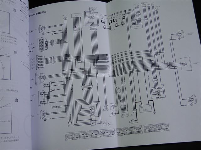 Z400FX 純正サービスマニュアル | KAWASAKI,Z400FX ('80～),その他
