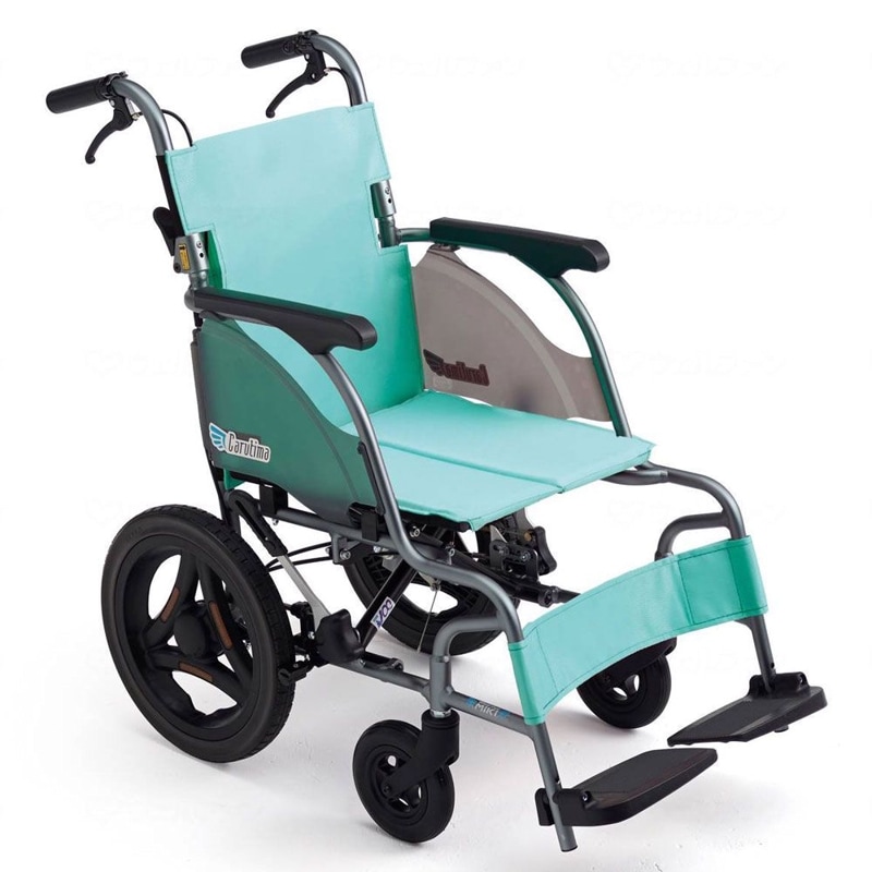 介助用車椅子CRT－6 背折れ式・介助ブレーキ付・ノーパンクタイヤ