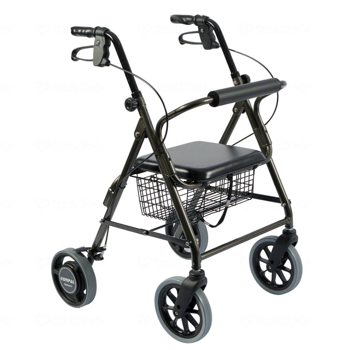 歩行車ハッピーⅡトール抑速ブレーキ ｜ シルバーカー・歩行器,歩行器