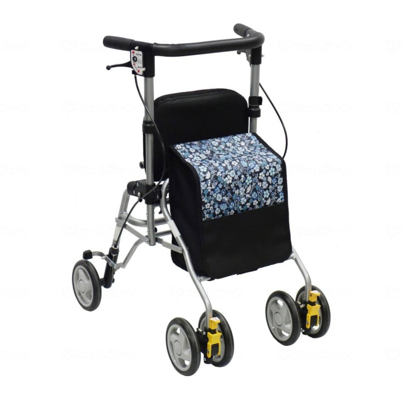 ヘルシーワン レジェール タータンレッド ｜ シルバーカー・歩行器