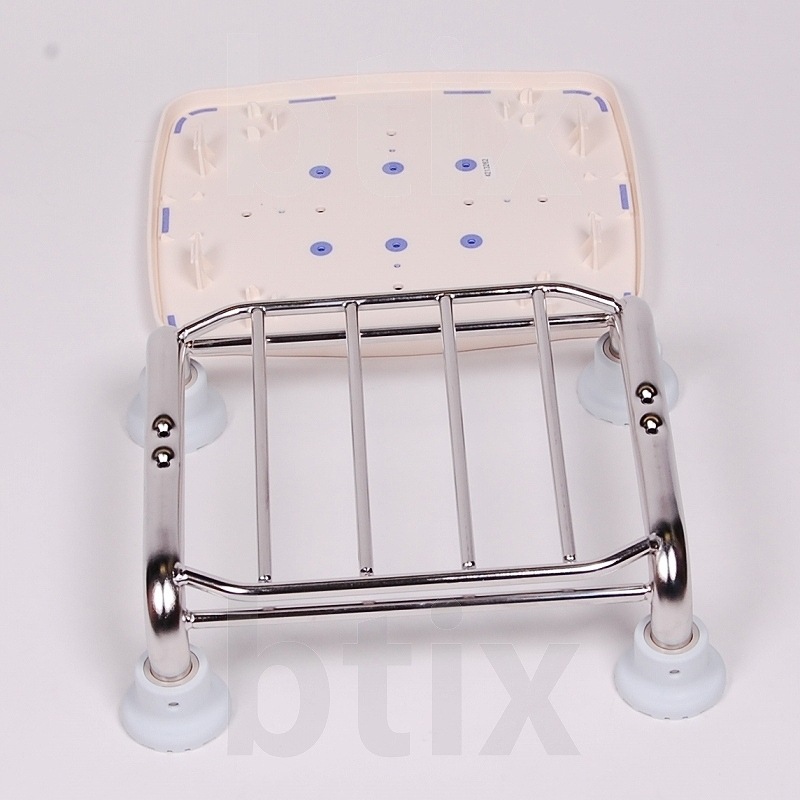 超売れ筋】ステンレス製浴槽台R “あしぴた” ミニ 高さ10cm レッド