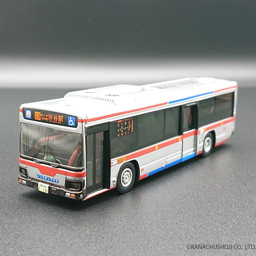 東急バス〉東急バス ラジコン（京商 POCKET RUNNER いすゞエルガ