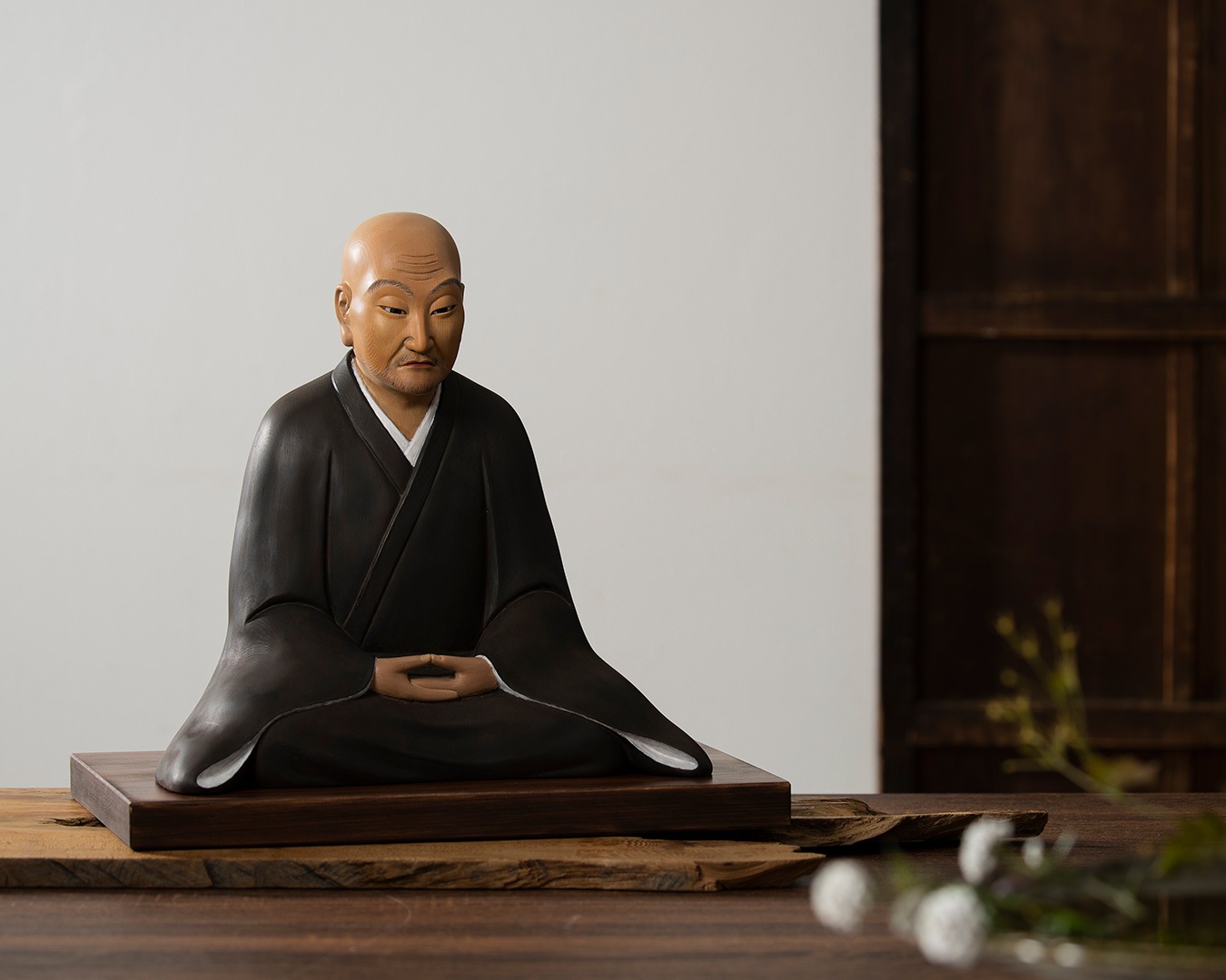 仏像】木造 良寛像 | 高僧・祖師 | | 仏像ワールド