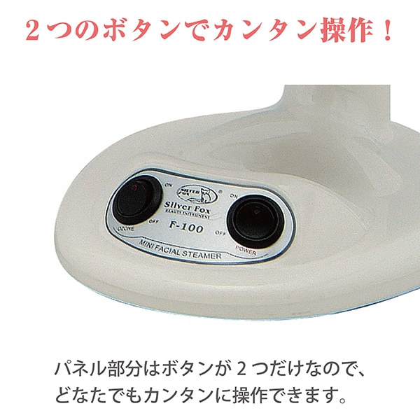 卓上ミニスチーマー F-100 - エステ設備/機器 業務用美容機器の通販