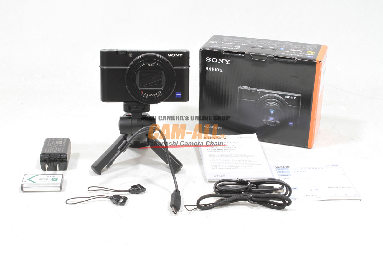 中古 ソニー DSC-RX100M7 シューティンググリップキット 程度：A（新同品）
