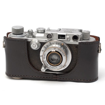 カメラ・ヒラノ 手作りカメラケース】 ライカ Leica DⅢ・ⅢA・ⅢB兼用