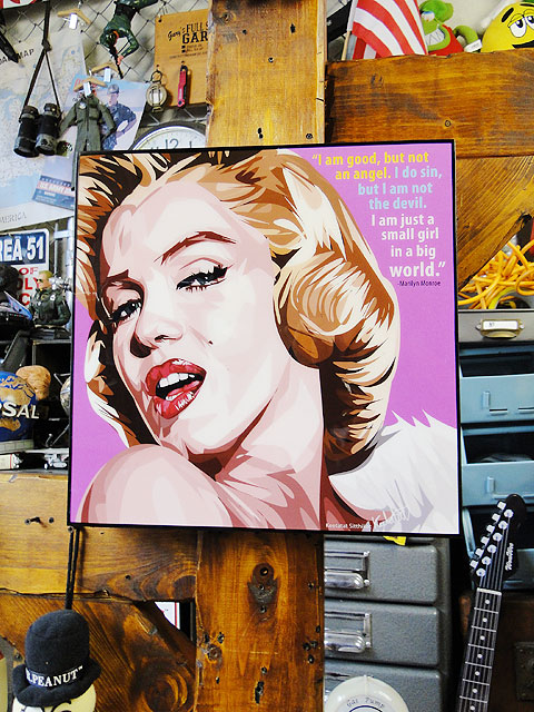 マリリン・モンロー ポップアートフレーム （エキゾチック） #033の