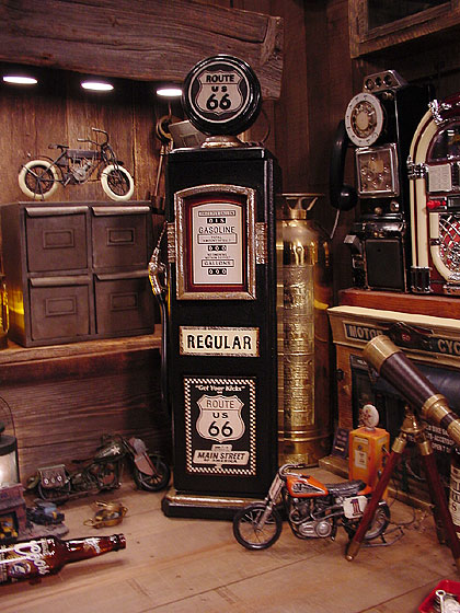 ルート66 ガスポンプCDタワーの通販・販売 | アメリカ雑貨のテーマ