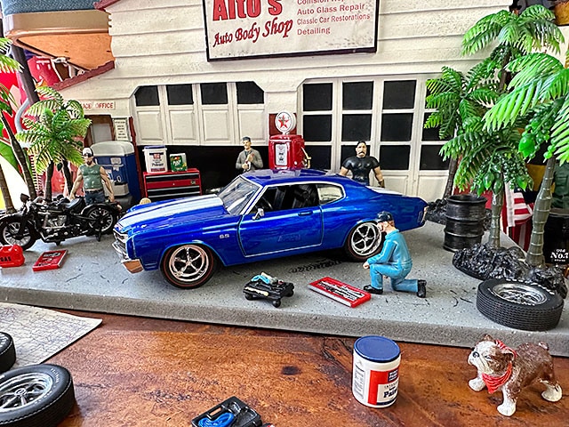 Jada 1970年 シボレー シェベルSS ダイキャストミニカー 1/24スケール