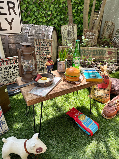 ヴィンテージウッド 折り畳みテーブルの通販・販売 | アメリカ雑貨の