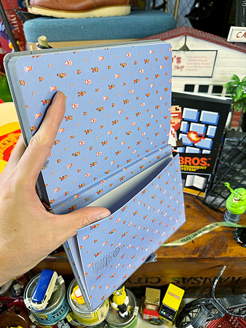 USA版 スーパーマリオブラザーズ ファミコンカセット型 A5サイズ