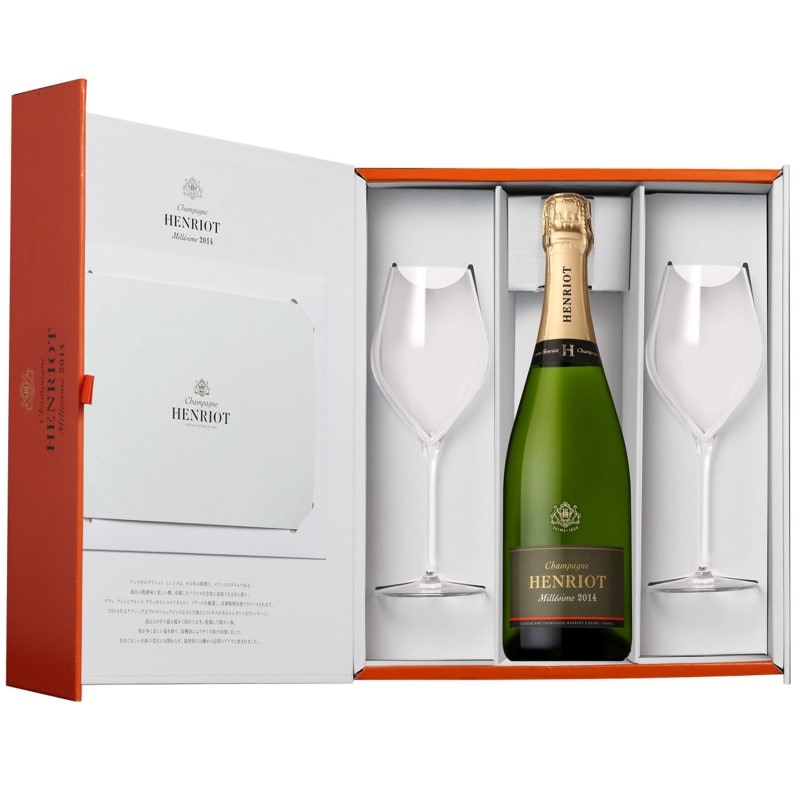 グラス2脚セット＞ブリュット ミレジメ 2014（アンリオ）｜サントリー