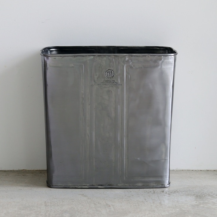 PUEBCO プエブコ｜RECYCLE STEEL TRASH CAN Rectangle ゴミ箱 通販