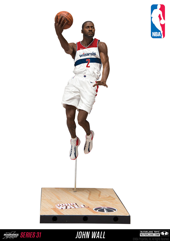 ジョン・ウォール マクファーレンNBA 31 (ウィザーズ/ホワイト) / John