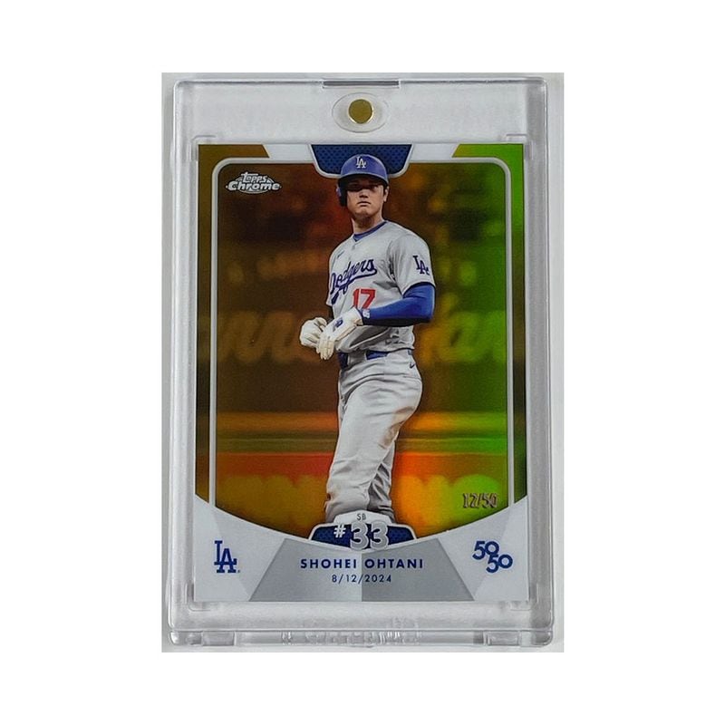 大谷翔平 #722 MLB史上初の50/50を達成した選手となった記念カード