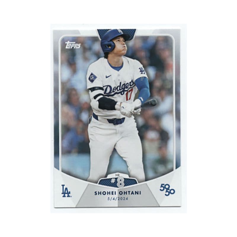 大谷翔平 #722 MLB史上初の50/50を達成した選手となった記念カード