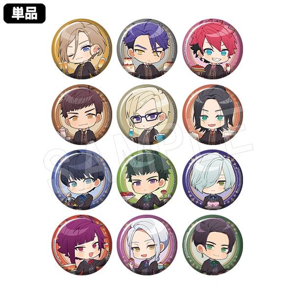 予約】A3!×スイーツパラダイス トレーディング缶バッジ ミニキャラver