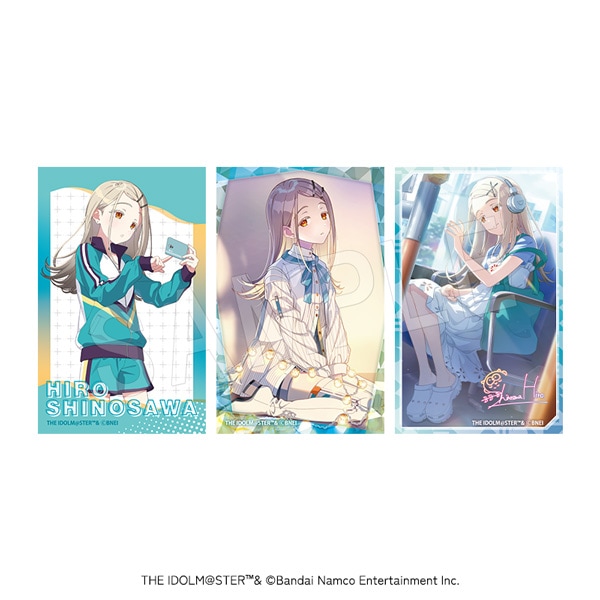 11月発送】学園アイドルマスター ハードブロマイド(3枚セット) 篠澤 広