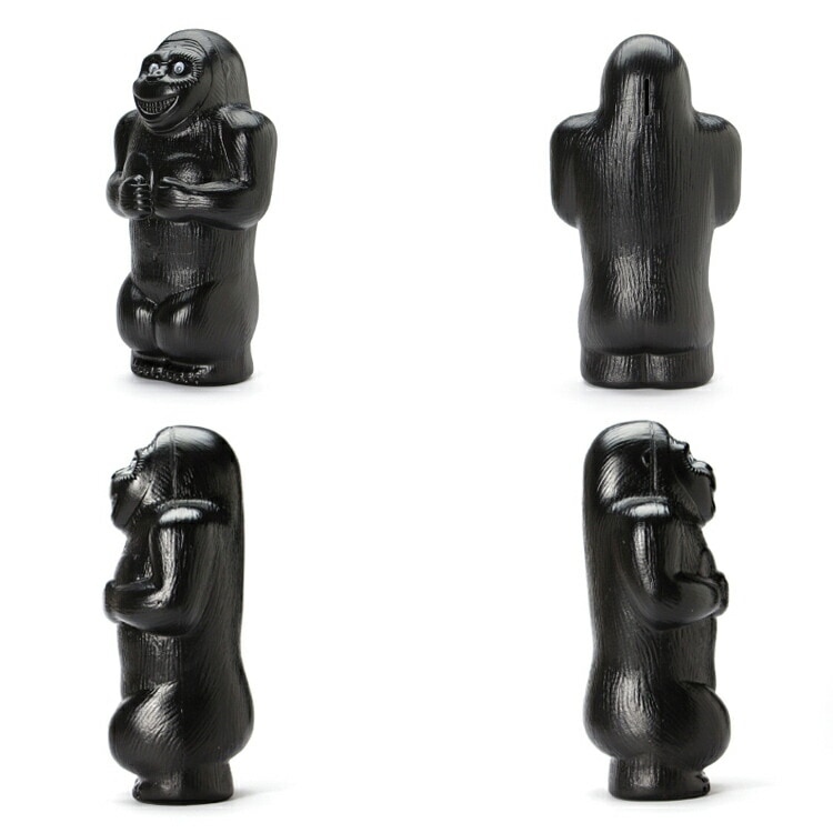 貯金箱 ゴリラバンク L 高さ31.5cm ポリエチレン製 コインバンク