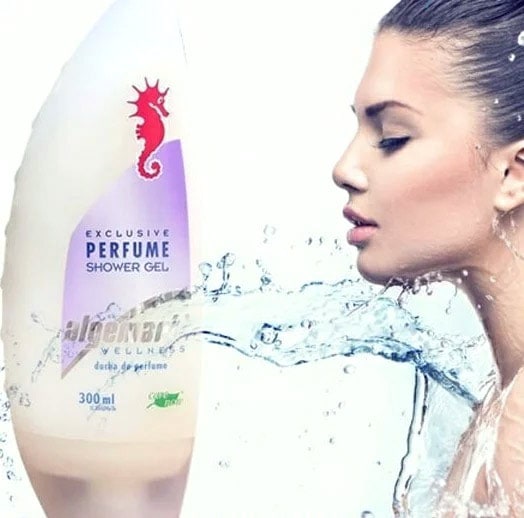 ボディソープ アルゲマリンうるおい香水シャワージェル パフューム