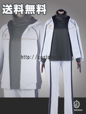 送料無料】とうらぶ風 白×金 ジャージセット 髭切【内番】