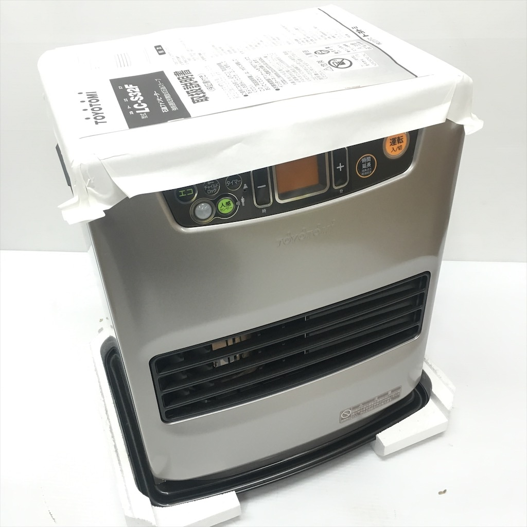 中古 未使用 トヨトミ 石油ストーブ ファンヒーター LC-S32F シルバー