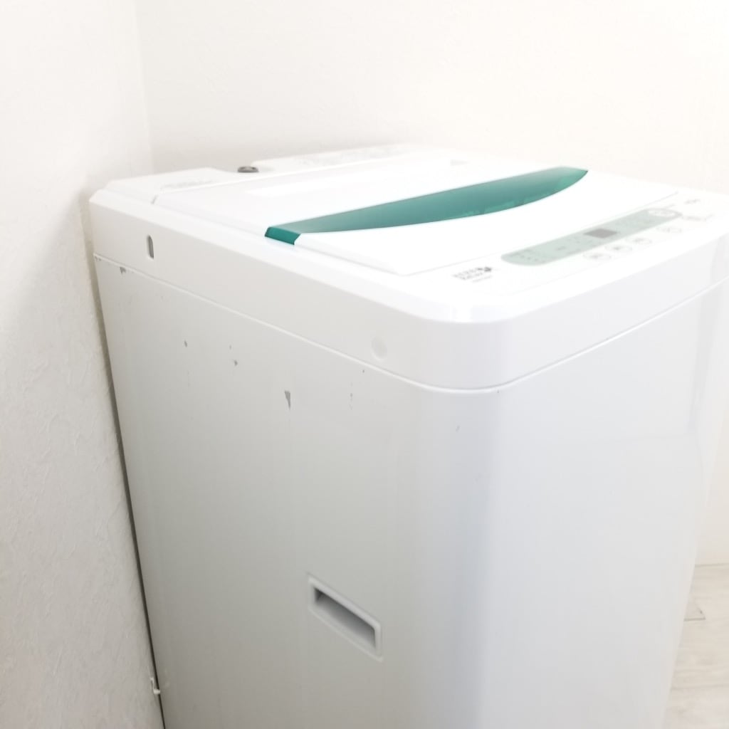 中古 洗濯機 4.5kg ヤマダ電機 YWM-T45A1 2016年製造 全自動 槽洗浄
