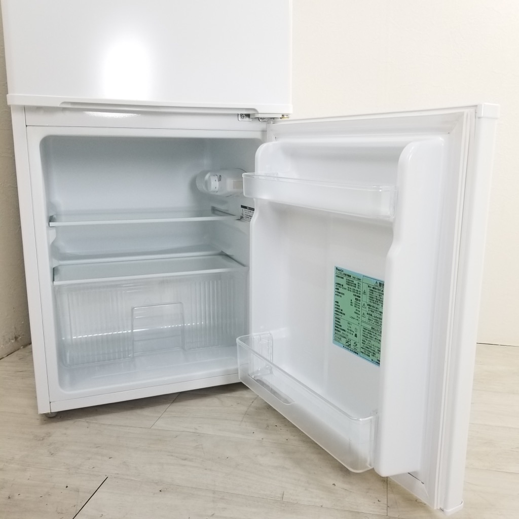 中古 単身用冷蔵庫 ヤマダ電機 90L 2ドア YRZ-C09B1 2016年製 ホワイト