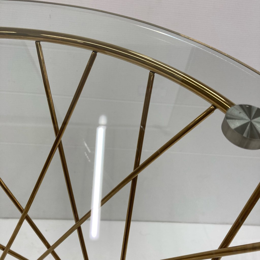 中古 Francfranc フランフラン マーリア サイドテーブル クリア