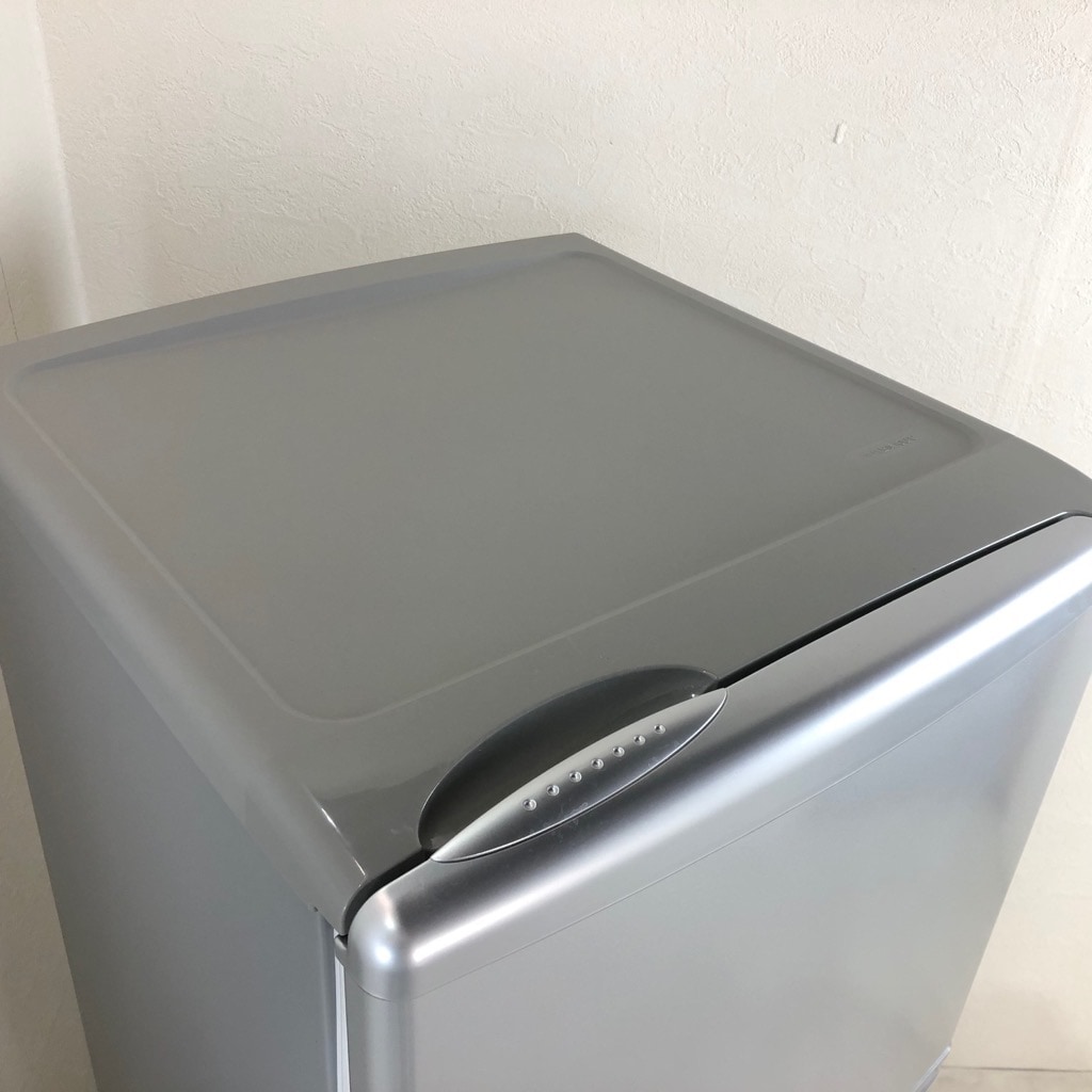 中古 137L 2ドア冷蔵庫 アクア 2012年～2013年製 シルバー 自動霜取り