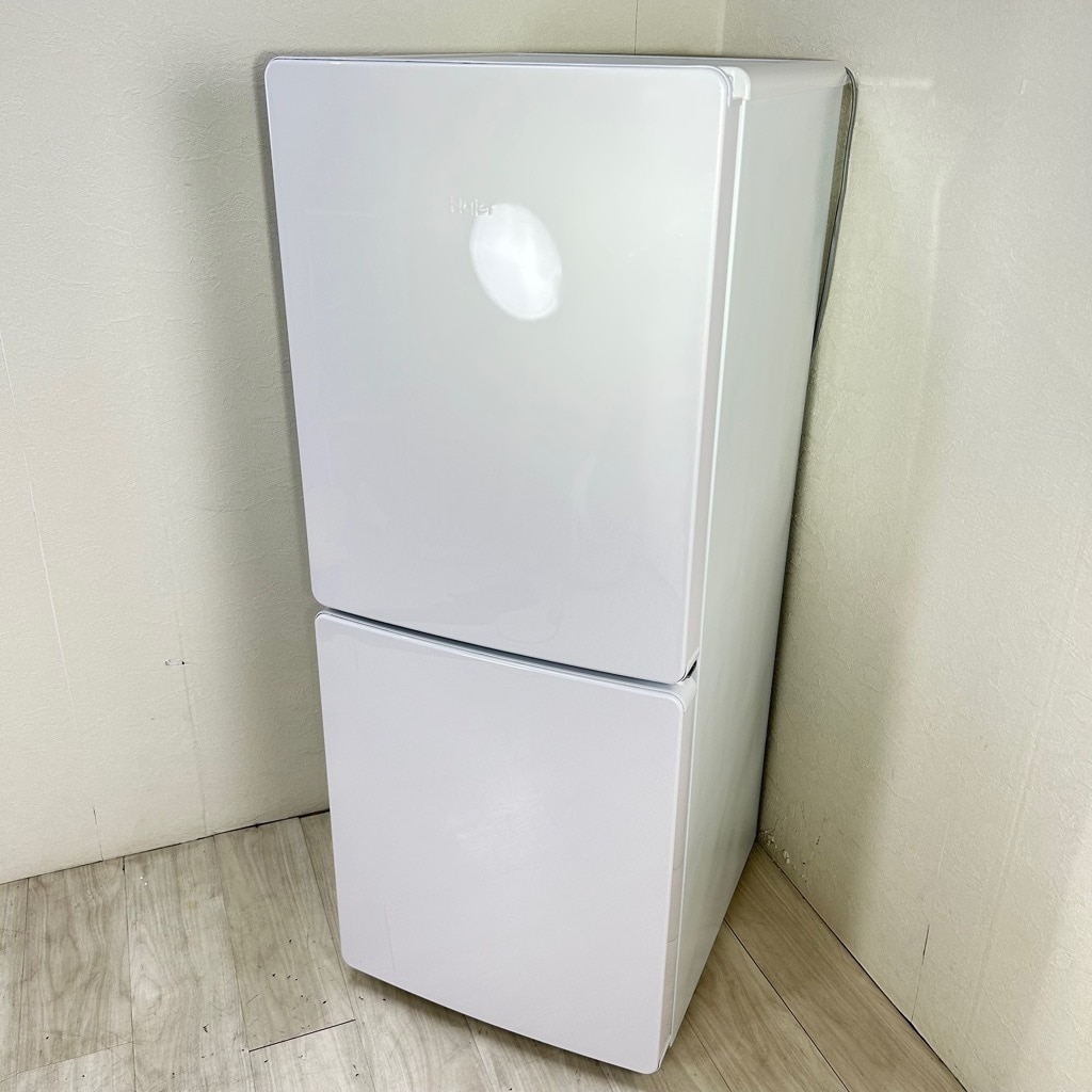 中古高年式 148L 2ドア冷蔵庫 ハイアール JR-NF148CK 2022年製