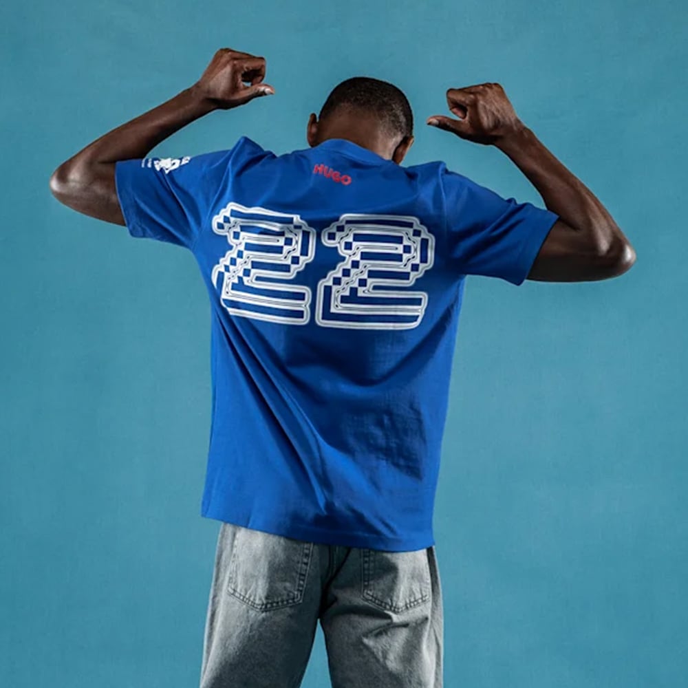 2025 レーシングブルズ チーム 角田裕毅 ファン Tシャツ ブルー | T