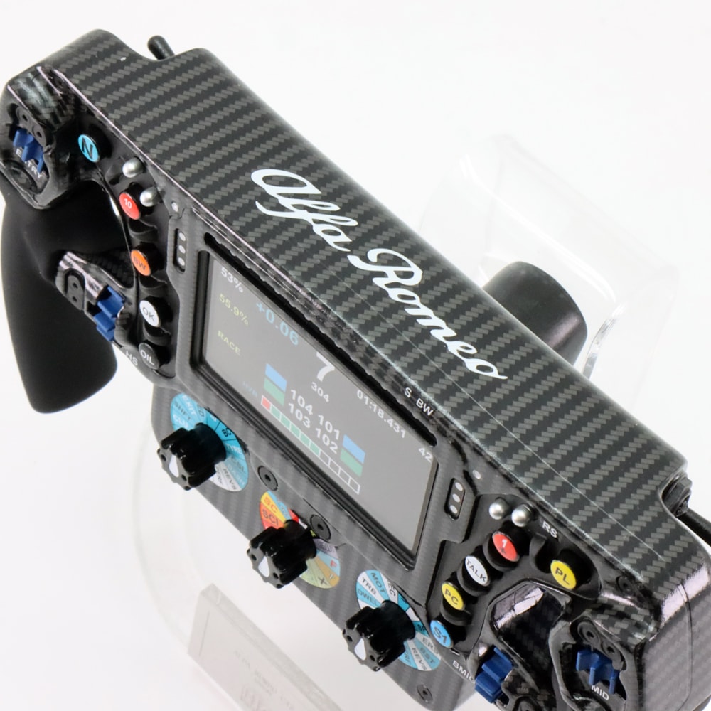 HCモデル 1/2スケール アルファロメオ C43 2023年 ステアリング