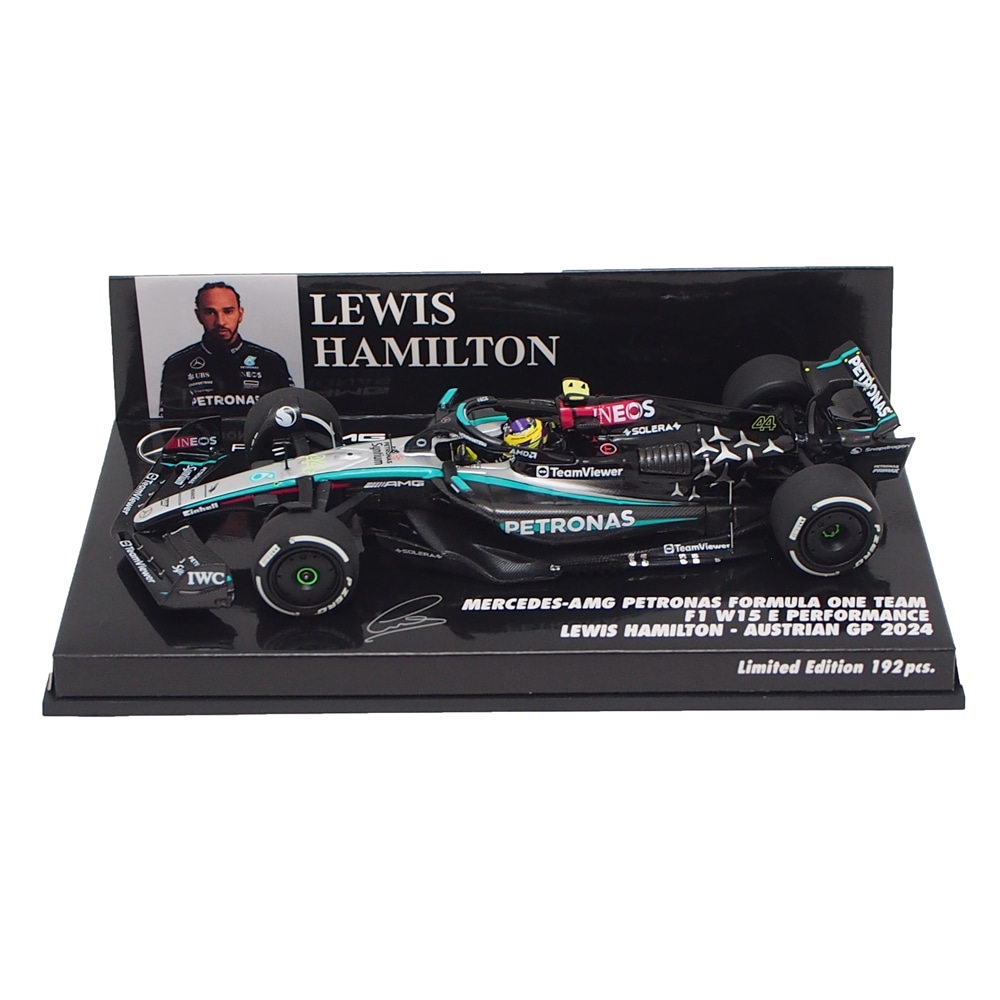 ミニチャンプス 1/43 メルセデス AMG W15 E パフォーマンス 2024年