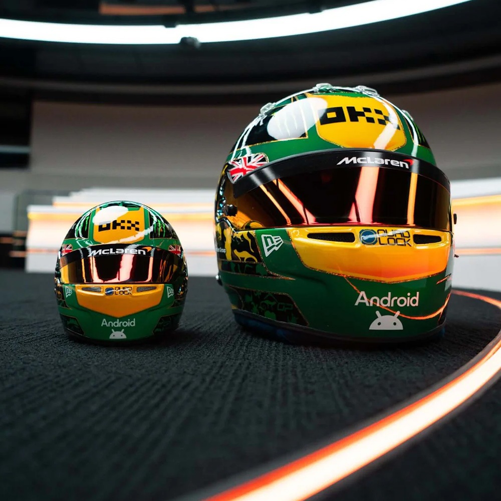 BELL 1/2スケール ヘルメット オスカー ピアストリ マクラーレン F1