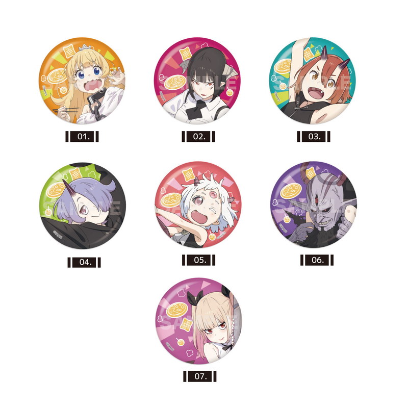 姫様“拷問”の時間です』メタリック缶バッジ 第1弾 全7種 コンプリート