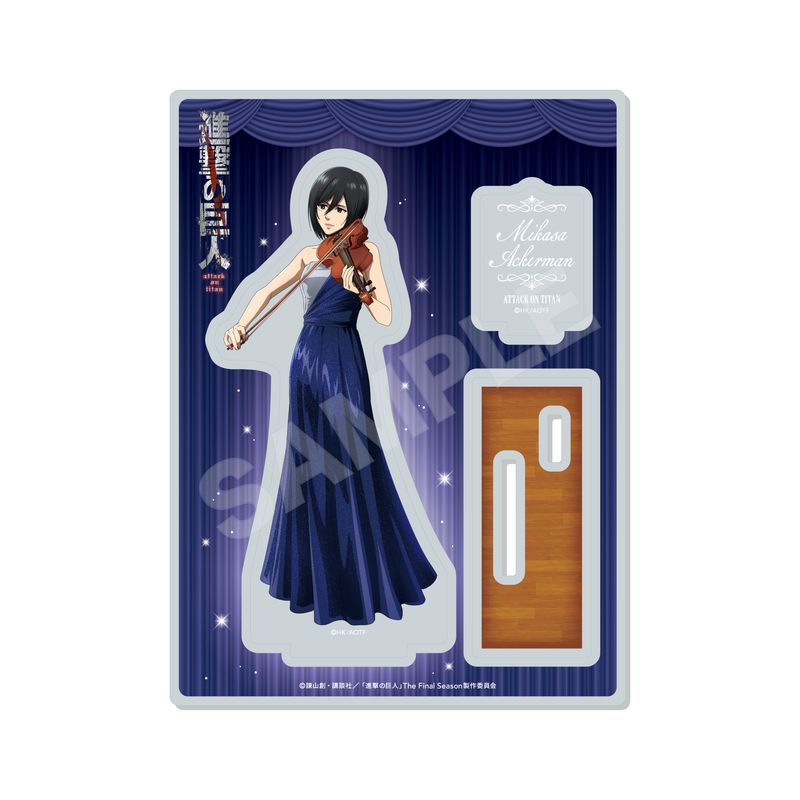 進撃の巨人』四重奏ver. アクリルスタンド 03 リヴァイ | 人気アニメや