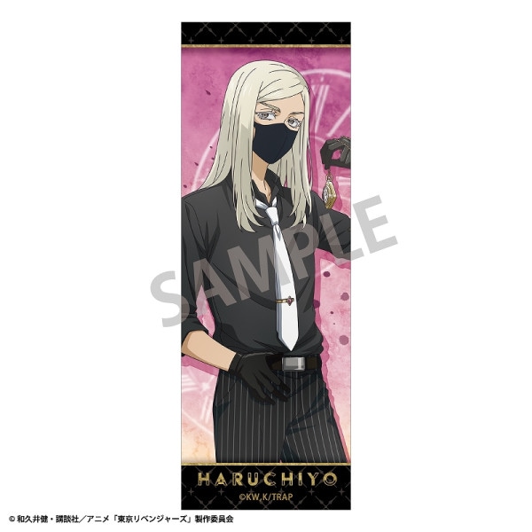 東京リベンジャーズ ロングスクエア缶バッジ＿佐野 万次郎／モノトーン