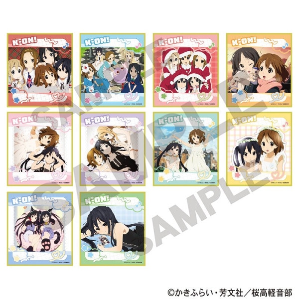 けいおん！ 【BOX】トレーディングミニ色紙