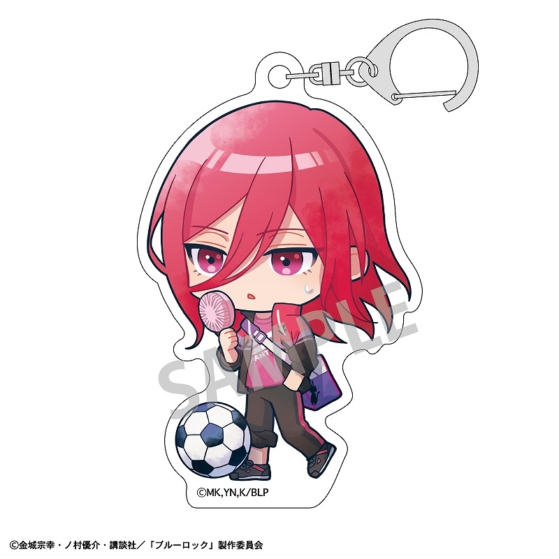 ブルーロック アクリルキーホルダー＿千切 豹馬／ノスタルジー描き起こし