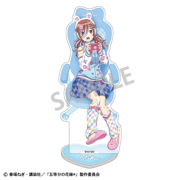 五等分の花嫁＊ A4シングルクリアファイル＿中野三玖／桜アフタヌーン