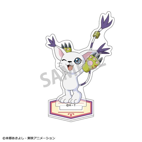 デジモンアドベンチャー ロングスクエア缶バッジ＿八神ヒカリ