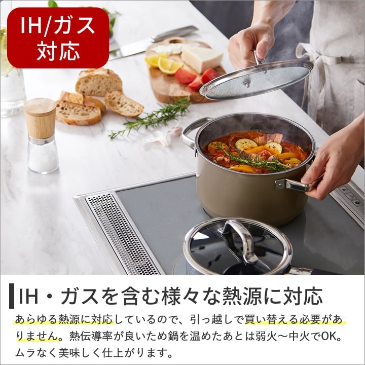 フュージョンテック ミネラル ハイキャセロール 20cm WMF - キッチン