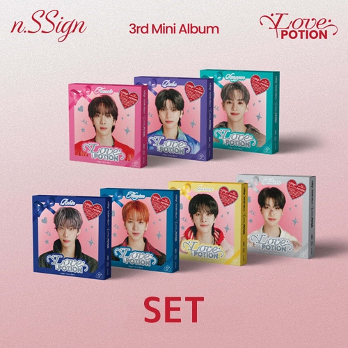 7種セット] 韓国音楽 n.SSign (エンサイン) - 3rdミニアルバム 「Love